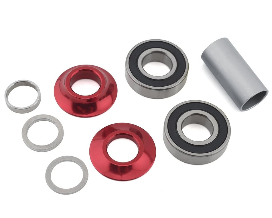 Profile Racing Mid Bottom Bracket (Red) (19mm) - Dan's Comp